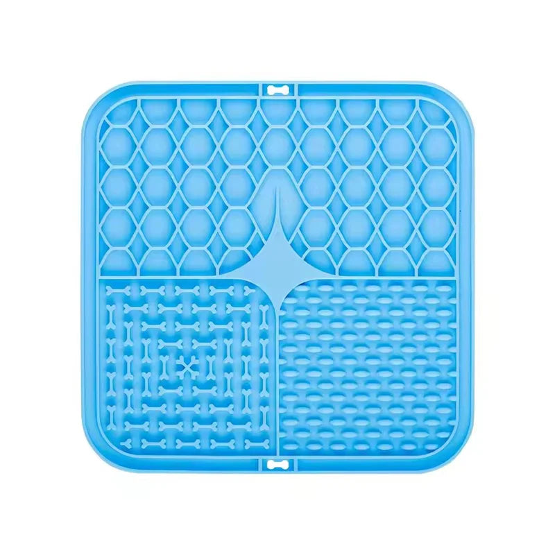 Food-Grade Silicone Pet Lick Mat with Suction Cups
