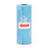 Disposable Dog Waste Bags with Bone-Shaped Dispenser and Leash Clip