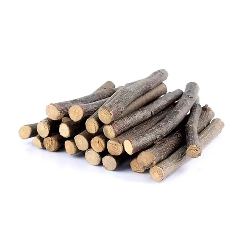 Bâtons de Mâche en Bois de Pommier Naturel pour Petits Animaux