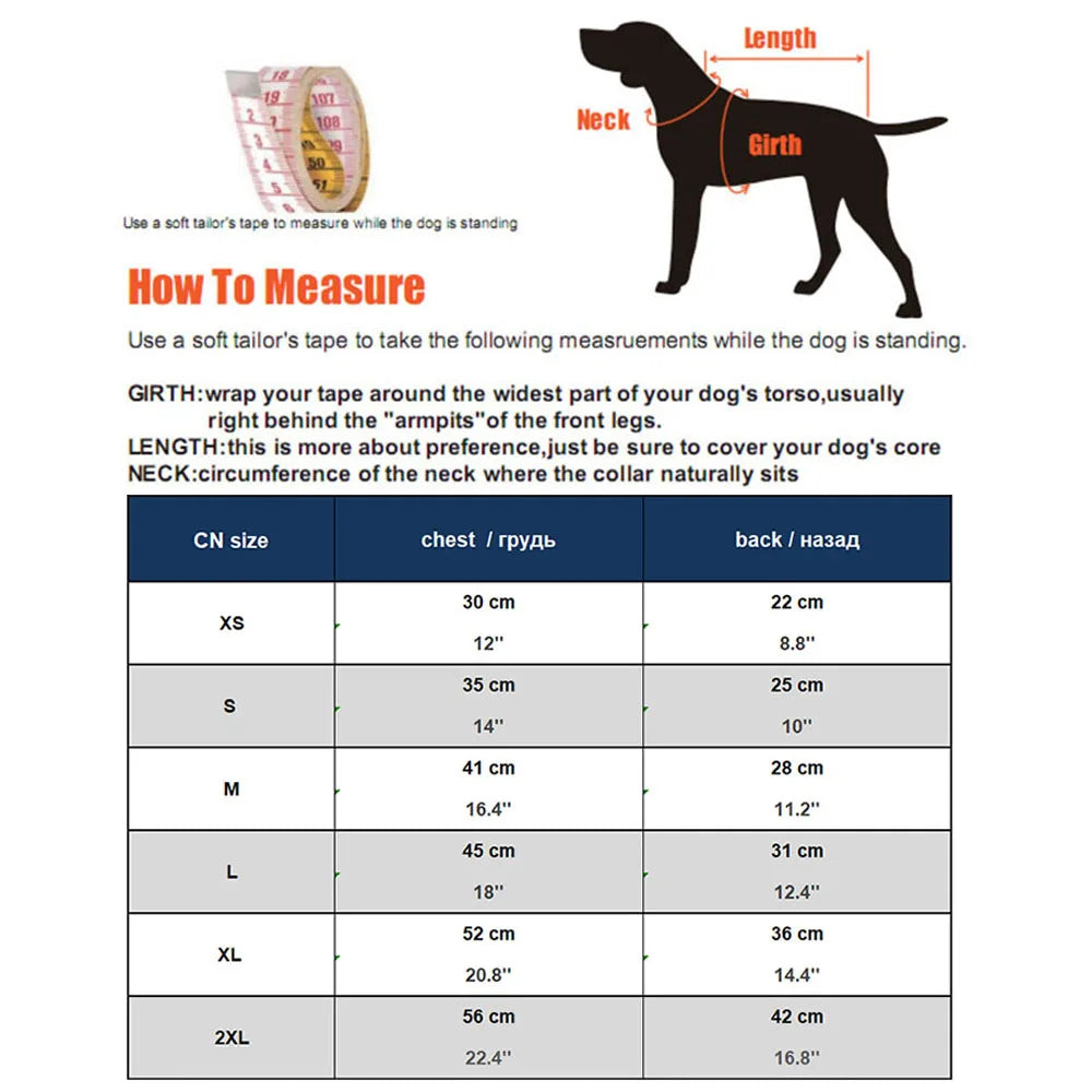 Adjustable Waterproof Dog Raincoat with Reflective Strap
