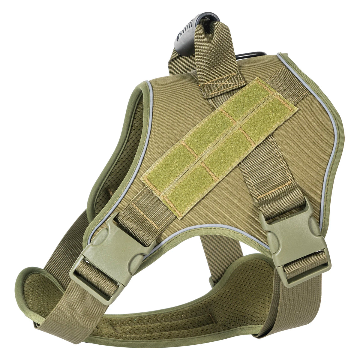 Tactical Dog Harness with Reflective Strips for Training and Outdoor Adventures