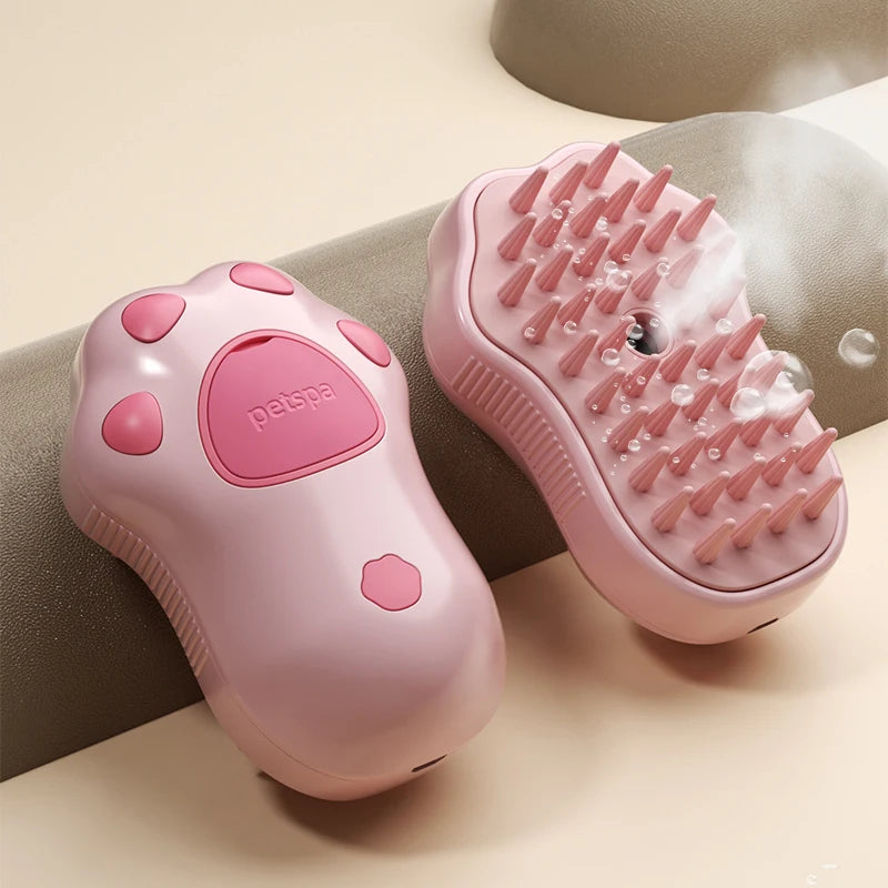 3-in-1 Dampfpflegebürste für Haustiere