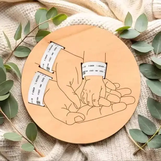 Baby Hospital Bracelet Display Stand