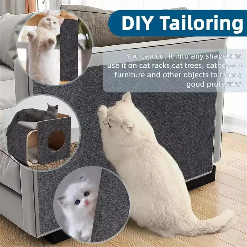 Tapis Protecteur Anti-Griffes Auto-Accrochant pour Chats