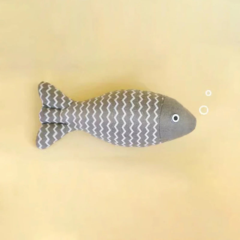 Katzenminze-Fisch-Kratzspielzeug