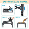 Adjustable Elevated Dog Bowl Stand