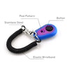 Détecteur d'entraînement pour animaux de compagnie portable avec porte-clés