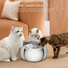 4L Stainless Steel Pet Water Fountain