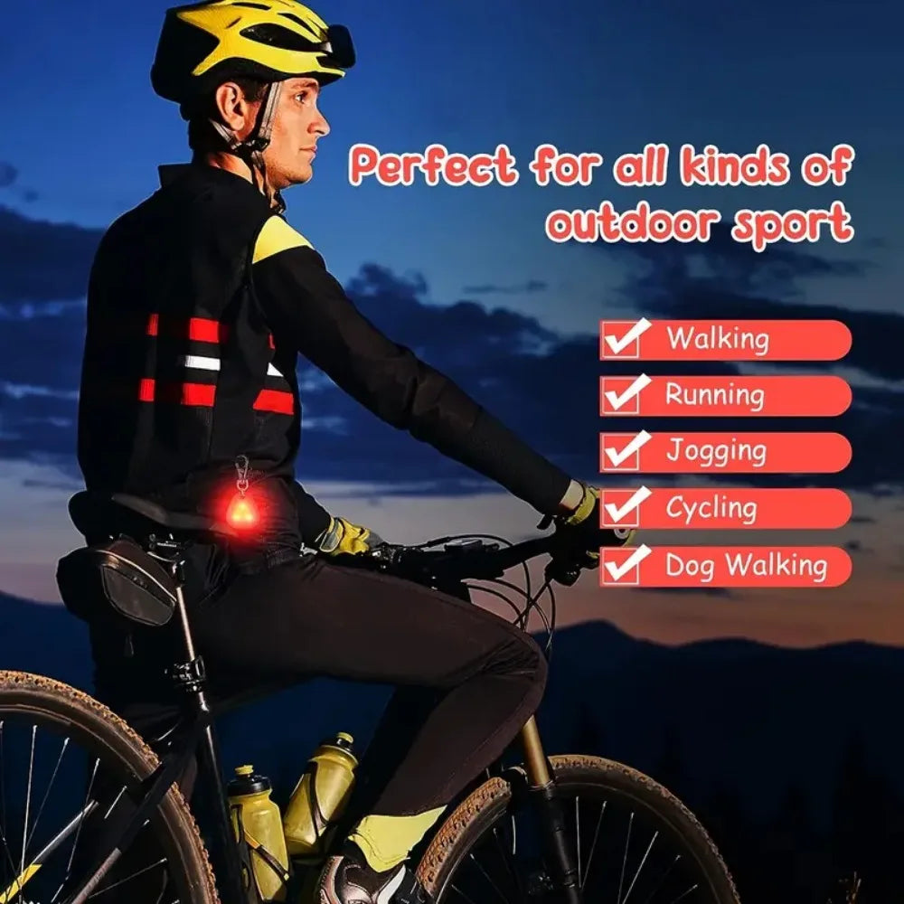 Waterproof LED Dog Collar with Rechargeable Light for Night Walks