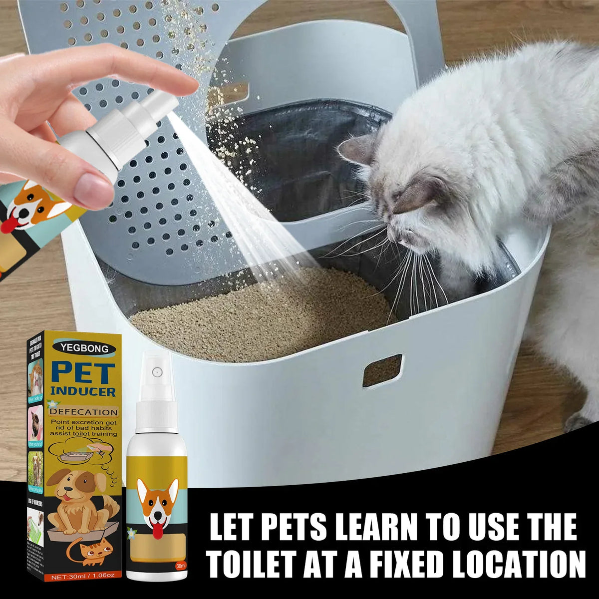 Pet Potty Training Spray for Dogs and Cats