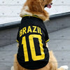 Breathable Football Jersey Pet Vest for Small and Medium Dogs