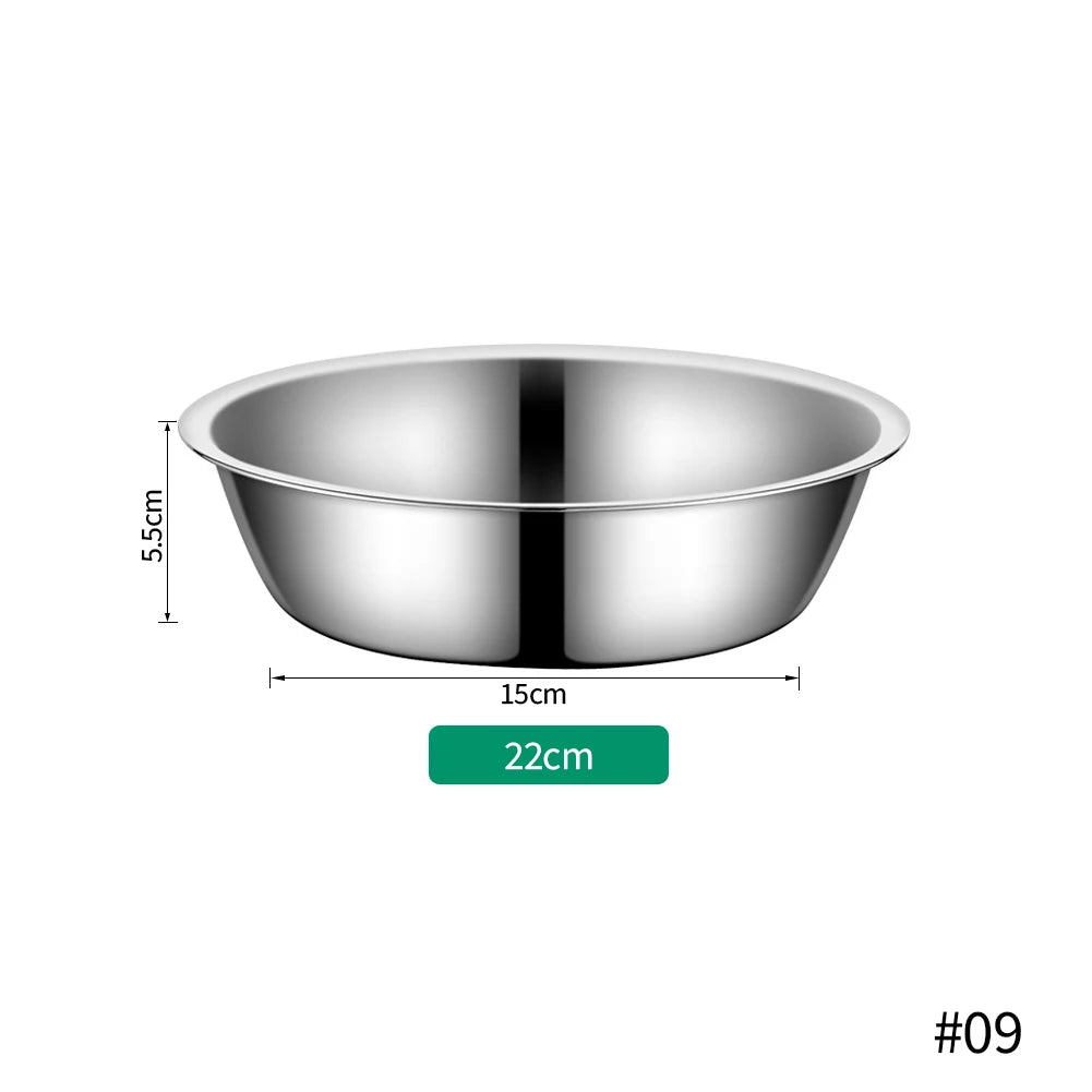 Stainless Steel Pet Food Bowl for Dogs and Cats