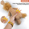 Bite-Resistant Plush Dog Toy Lion Wolf Elephant Squeaky
