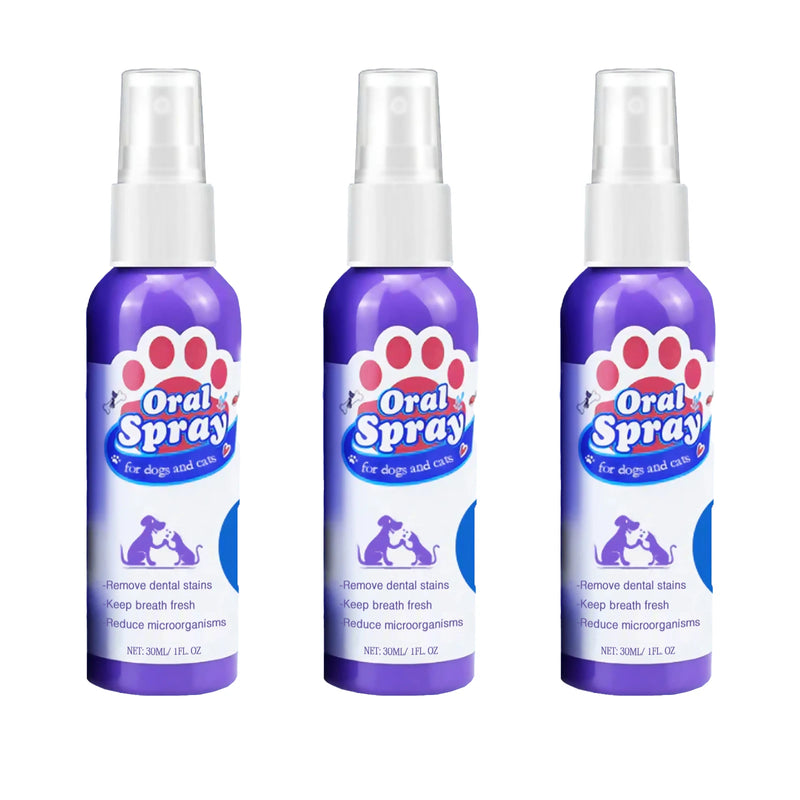 Spray Dentaire pour Animaux : HALEINE FRAÎCHE