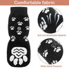 Breathable Anti-Slip Dog Socks with Paw Print Design (4-Pack)