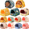 Niche Douillette pour Petits Animaux : Hamsters, Cobayes & Lapins