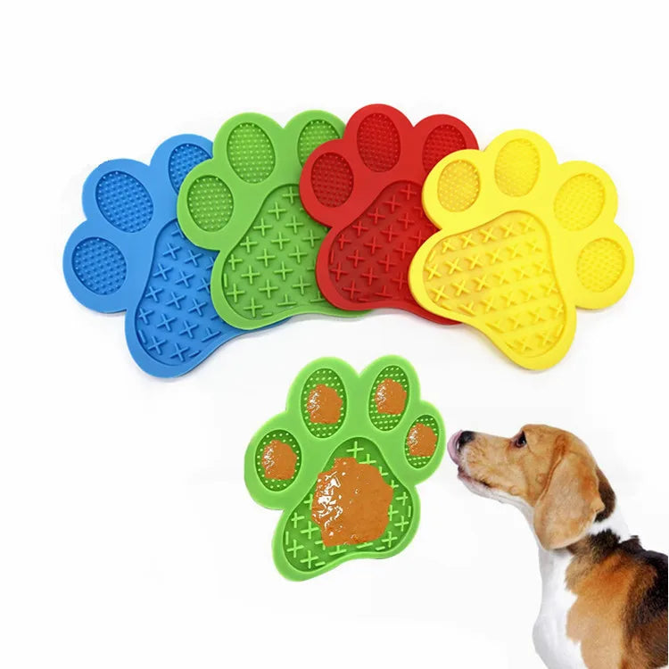Silicone Pet Licking Mat with Suction Cups