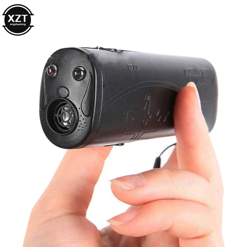 جهاز تدريب كلب بالموجات فوق الصوتية 3 في 1 مضاد للنباح