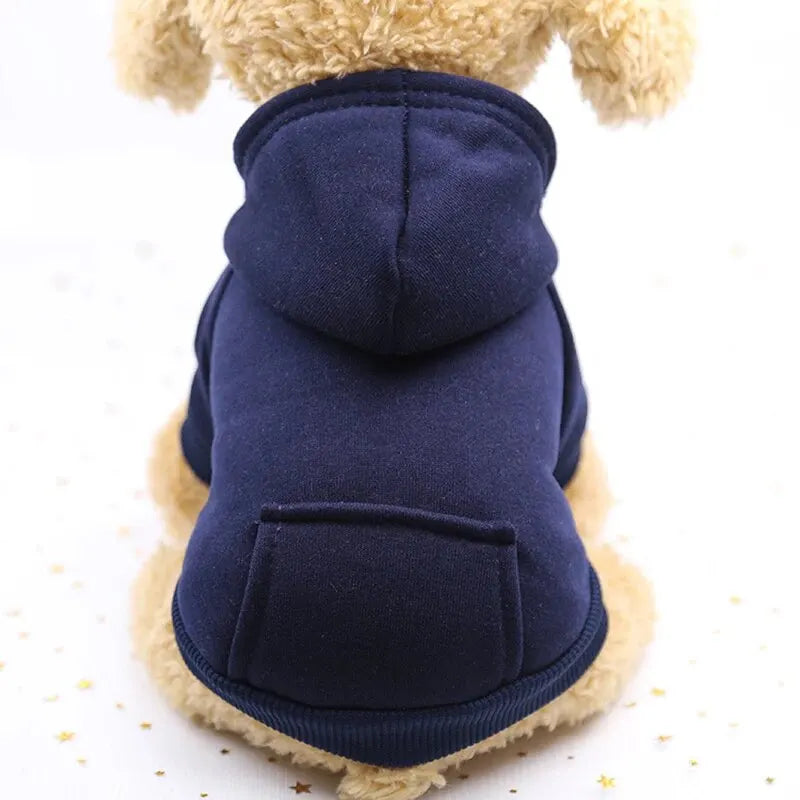 Suéter con Capucha Acogedor para Perros Pequeños