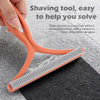2-in-1 Double-Sided Pet Hair Remover & Fabric Shaver