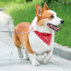 Verstellbares PU-Hundehalsband mit passendem Schal