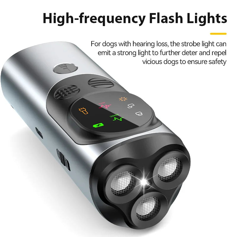 ROJECO Three-Head Ultrasonic Dog Training Device