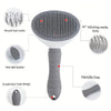 One-Click Pet Hair Removal Comb
