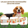 Halloween Pumpkin Print Dog Collar – Breathable & Safe Buckle