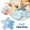 Interactive Hide-and-Seek Cat Toy with Feather Teaser