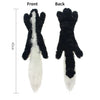 Squeaky Plush Dog Toy with Crinkle Paper – No Stuffing, Durable & Fun