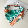Boho Floral Print Cotton Triangle Hair Bandanas