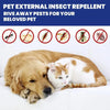 Spray Natural Antipulgas y Garrapatas para Gatos y Perros