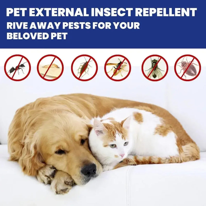 Spray Natural Antipulgas y Garrapatas para Gatos y Perros