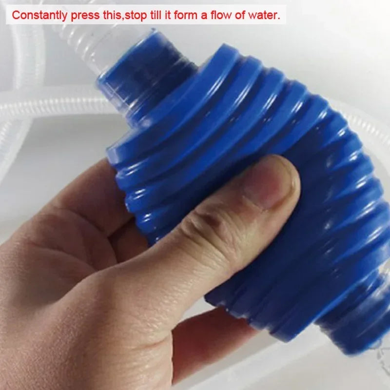 Aquarium Gravel Cleaner and Water Changer Siphon Pump
