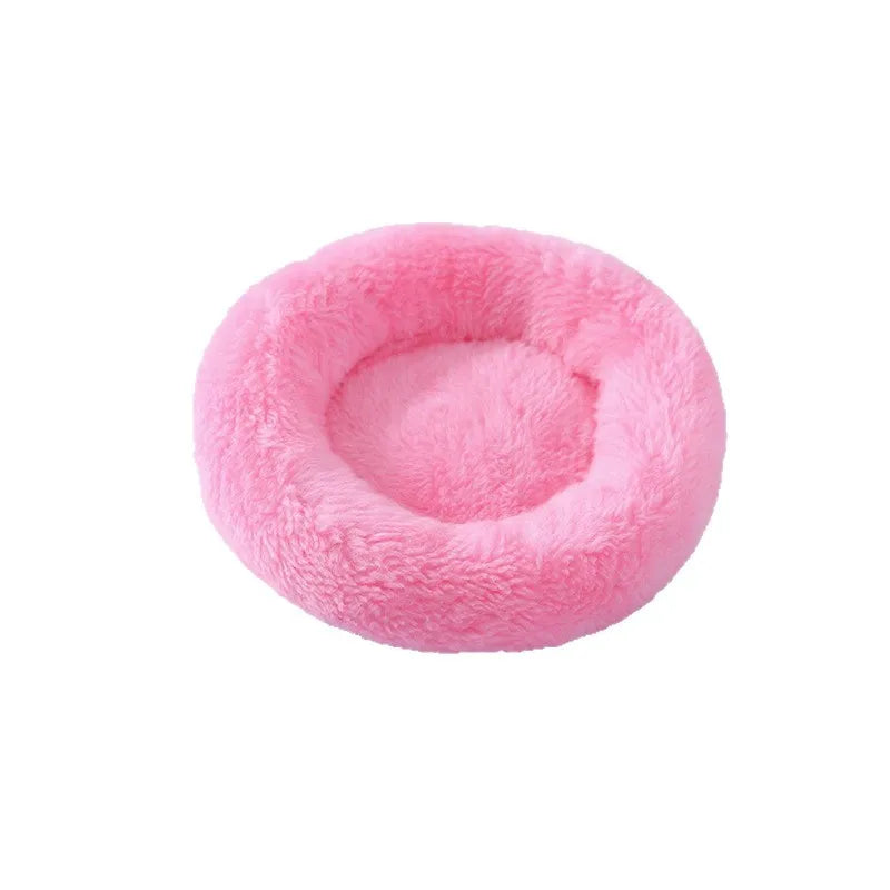 Plush Cozy Nest Bed for Small Pets