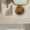Gravity Pet Feeder and Water Fountain Set