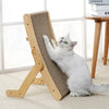 Multi-Winkel Katzenkratzbaum & Lounge-Bett aus Holz