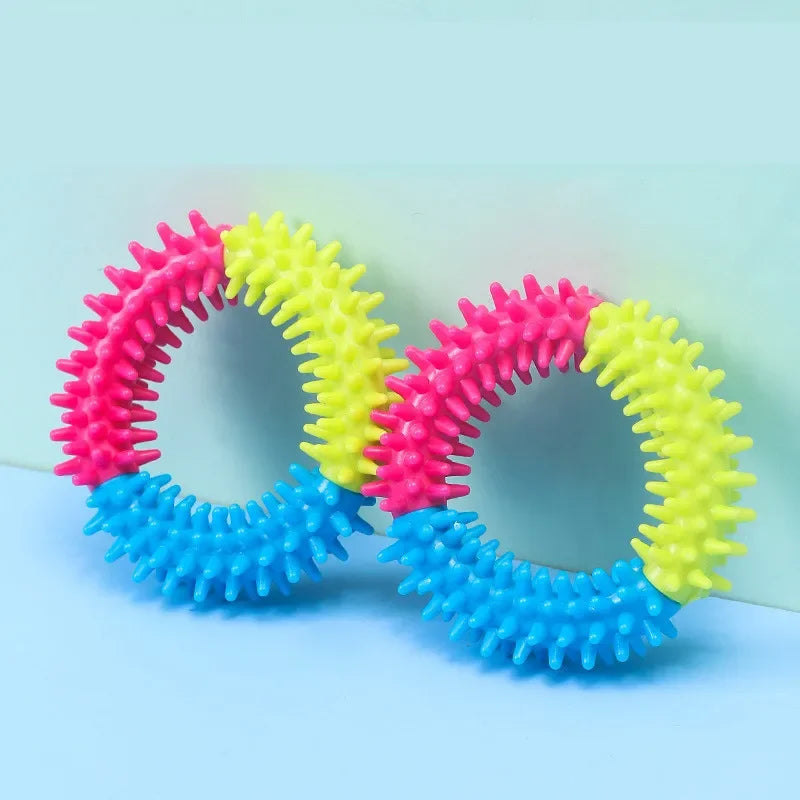Durable Rubber Chew Toy for Small Dogs