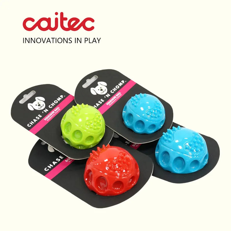 Interactive Squeaky Bouncing Ball for Dogs