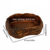 Natural Tree Stump Reptile Feeding and Water Bowl