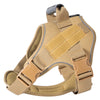 Tactical Dog Harness with Reflective Strips for Training and Outdoor Adventures