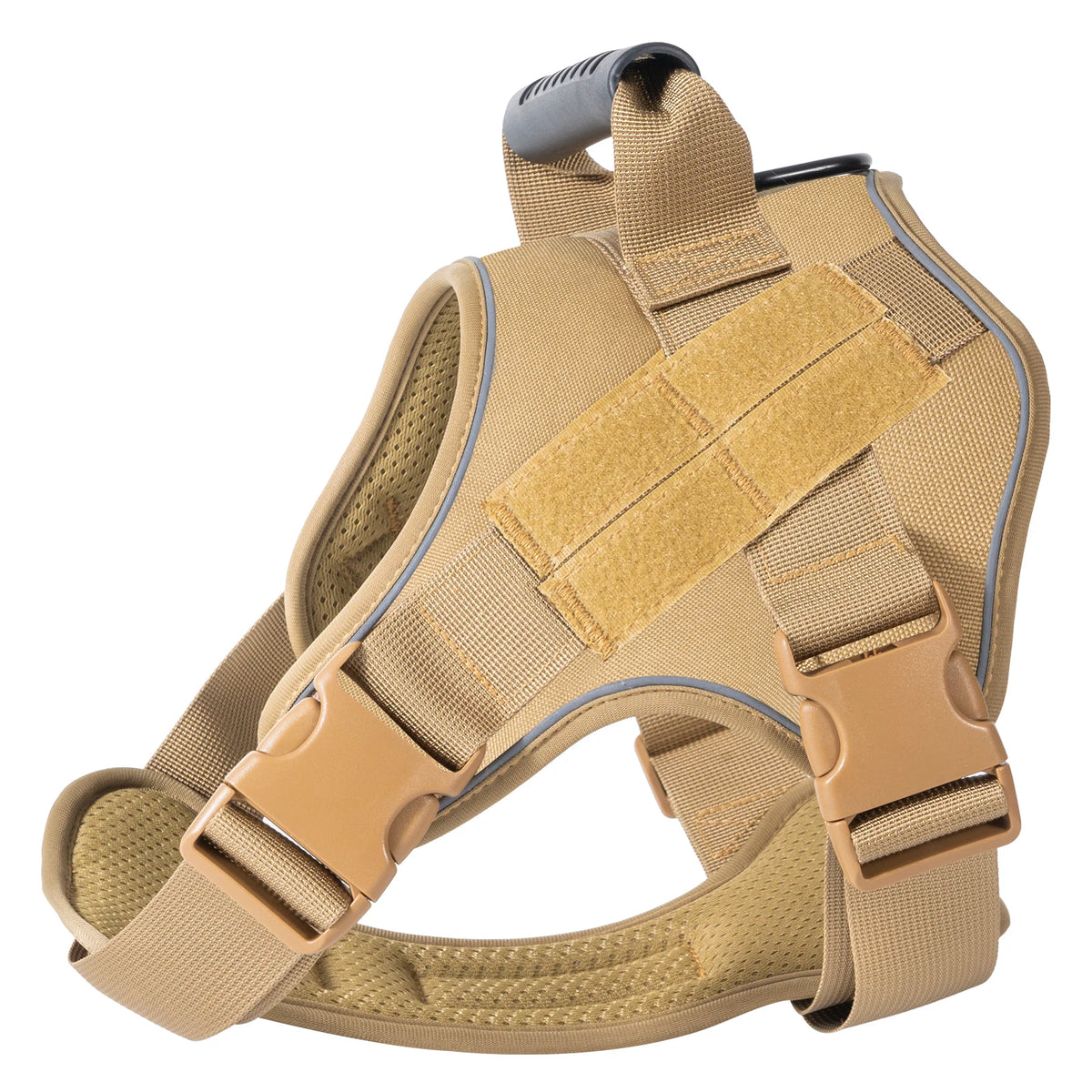 Tactical Dog Harness with Reflective Strips for Training and Outdoor Adventures