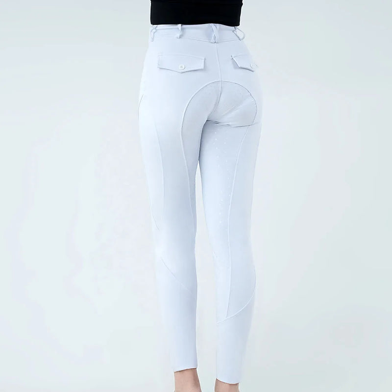 Women's Full-Seat Riding Breeches for Equestrian Training