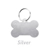 Personalized Bone-Shaped Dog Tag with Custom Engraving