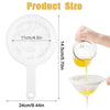 4-Pack Nylon Mesh Strainer Set with Fine Filtering Spoon