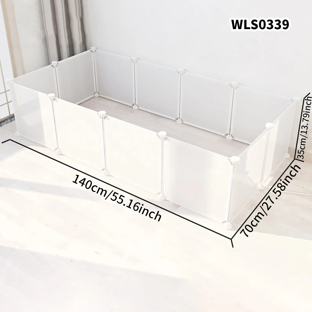 Modular Pet Playpen with Easy Assembly
