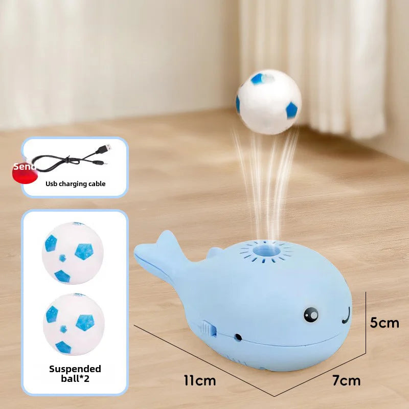 Interaktives USB-Katzenspielzeug mit schwebendem Ball & Lüfter