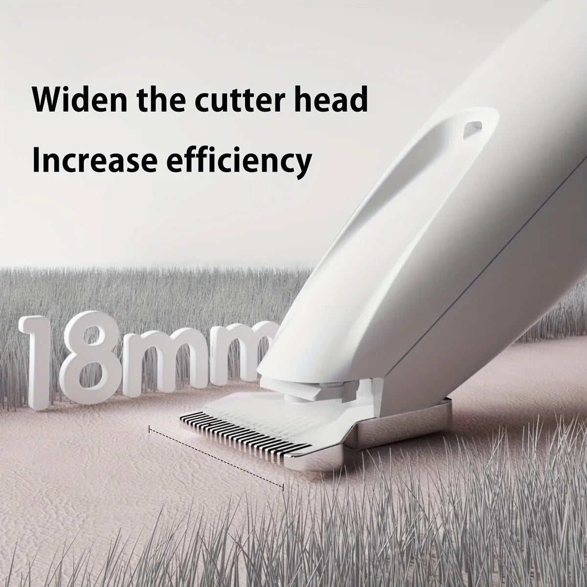 Rechargeable USB Pet Paw Trimmer – Quiet Hair Clipper for Cats and Dogs