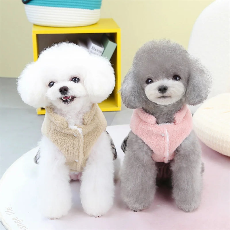 Vestido Clásico de Cuadros para Perro