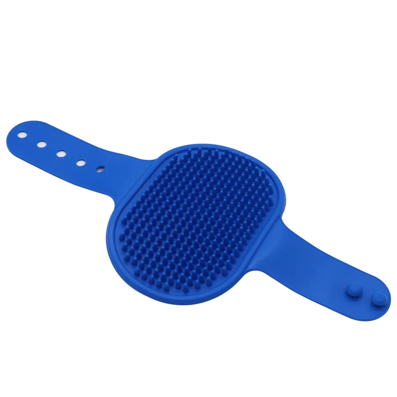 Gant de toilettage en caoutchouc souple pour chiens et chats